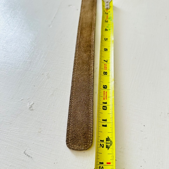 ermenegildo zegna belt leather brown size 40 - Picture 7 of 10